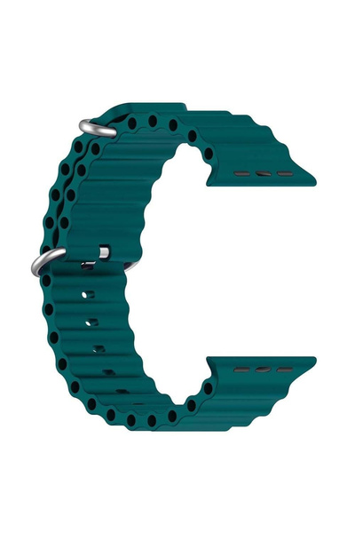 ceptego Apple Watch Compatible Series 1/2/3/4/5/6/Se/7/8/9 S10-11 and 38-40-41mm Ocean Loop Silicone Band