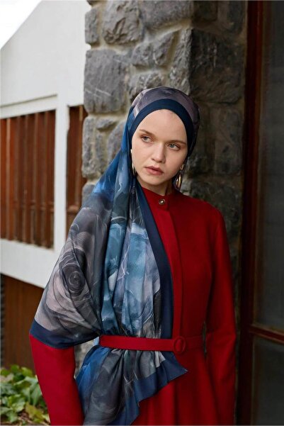 İpekhan Μαλακό σάλι Winter Bloom 3068-10009