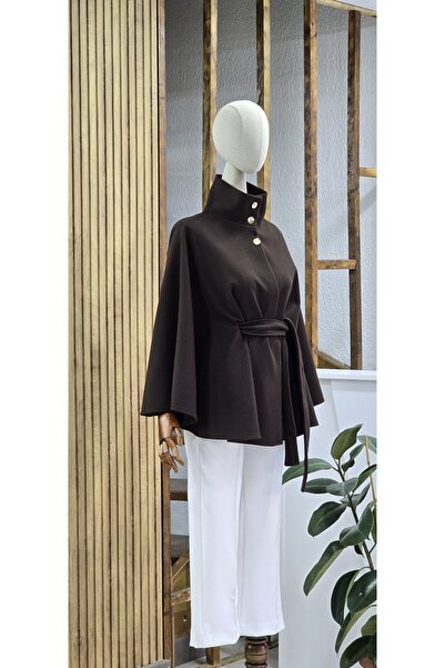 NANTİREA Kaşe Three-Button Belted Kimono