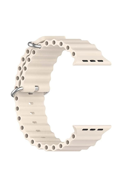 ceptego Apple Watch Compatible Series 1/2/3/4/5/6/Se/7/8/9 S10-11 and 38-40-41mm Ocean Loop Silicone Band