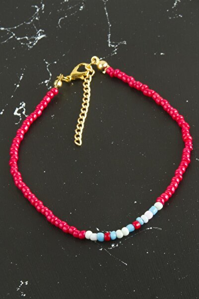 ZERO LAND Nrzsnt Sand Beads (05547) Anklet-Light Pink