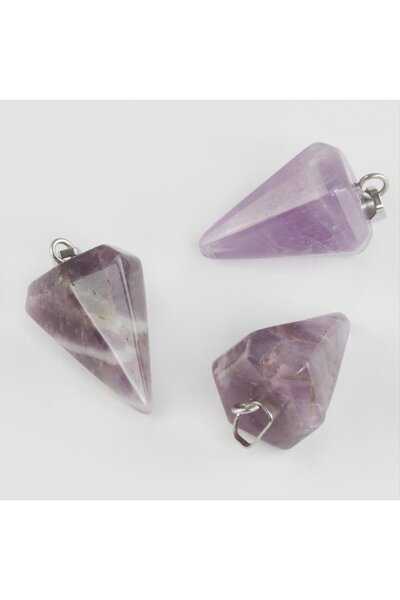 ZERO LAND Nrzsnt Amatis Pandül Natural Stone (10250) Pendant-Purple