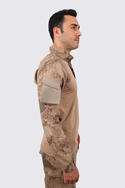 KORDAK Jandarma Camouflage Tactical Combat Operation T-Shirt |   Breathable, Flexible, and Durable Military T-Shirt