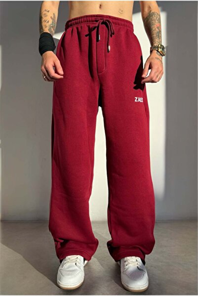 zaee Kışlık Nakışlı Ayarlanabilir Premium Eşofman Alt