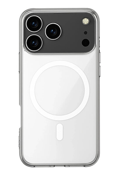 NewFace Nrzsnt iPhone 17 Pro Max Case Magneticsafe Transparent Silicone (05914) - Transparent