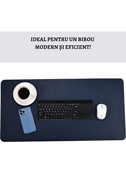 OEM Double-Sided Office Mat Mousepad - Waterproof Protection Made of PU and Ecological Cork, 80x40cm