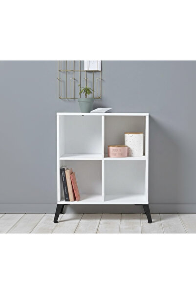 İMOVA MOBİLYA 4 AÇIK RAFLI ÇOK AMAÇLI DOLAP