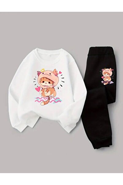 No Plan SET DE TRENING IMPRIMAT pisică PENTRU BĂIEȚI CU CASCA ALTUST