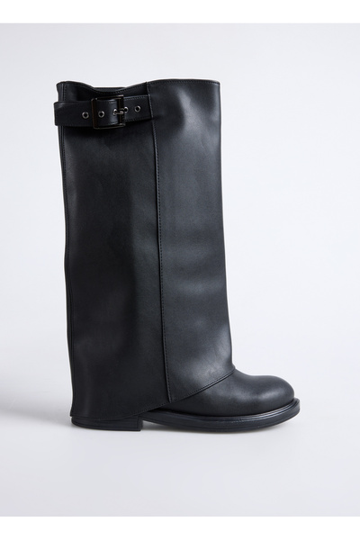 Fabrika Siyah Kadın Çizme FALLON-CHEN