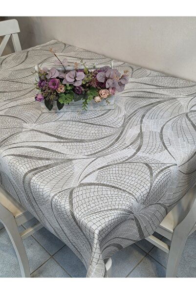 Başak Ev Tekstili Soft Textured Thick Pvc Tablecloth – Easy to Clean, Non-Slip & Wipeable