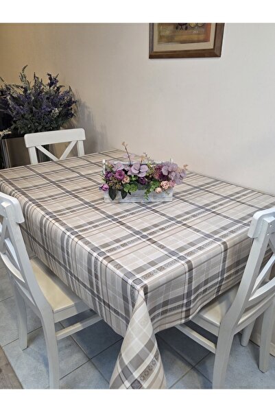 Başak Ev Tekstili Τραπεζομάντιλο από χοντρό PVC με απαλή υφή – Εύκολο στο καθάρισμα, αντιολισθητικό και με δυνατότητα σκουπίσματος
