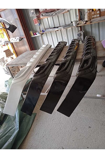 HM Fiberglass MERCEDES VİTO W639 ARKA TAMPON EKİ Uyumlu