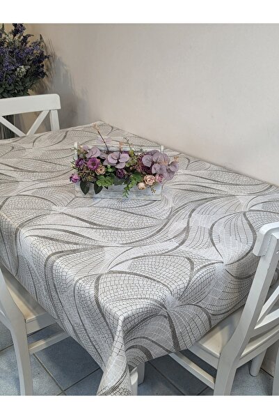 Başak Ev Tekstili Soft Textured Thick Pvc Tablecloth – Easy to Clean, Non-Slip & Wipeable
