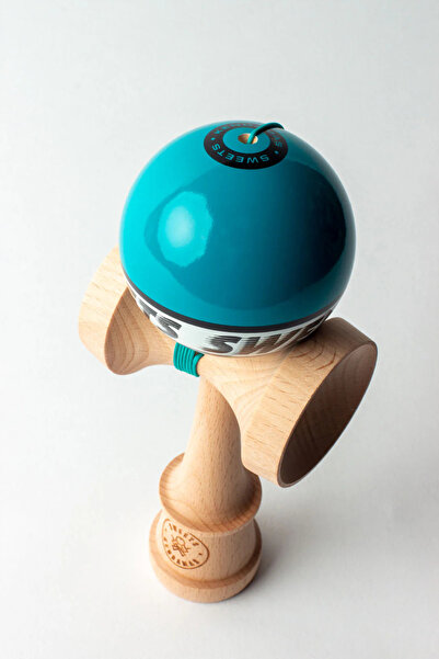SWEETS Kendama Starter, Amped, Turquoise