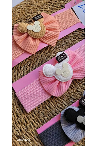 LO ADORO 3 bucăți de bentite pentru fete, model de fundă de iepure, potrivite pentru bebeluși fără păr, cu vârsta cuprinsă între 0-12 ani, flexibile