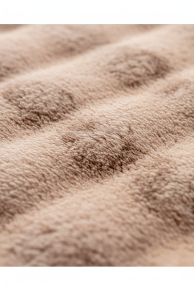 Madame Coco Reflet Bubble 2-Piece Bath Mat - Beige