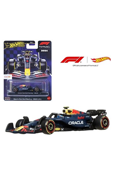 HOT WHEELS MAX VERSTAPPEN Premium Formula 1 Oracle Red Bull Racing RB20 (#1)