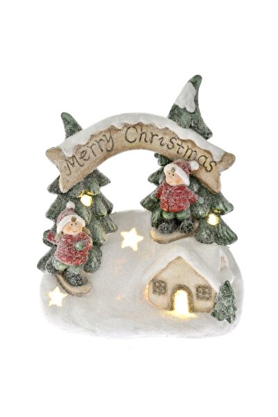 Iliadis Alexandros Decoratiune cu LED Merry Christmas 30 cm x 35 cm