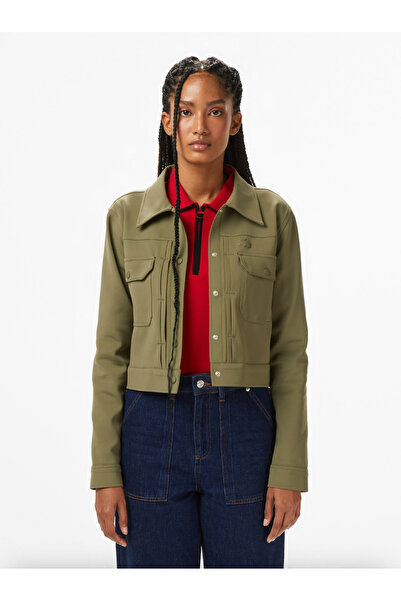 Lacoste Polo Collar Twill Jacket