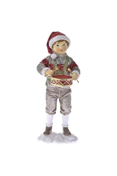 Iliadis Alexandros Figurina rasina Xmas Boy 11 cm x 16 cm
