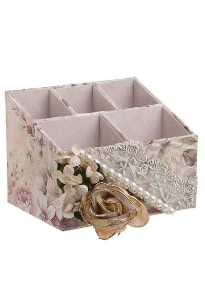 inart Cutie bijuterii Romantic Flowers compartimentata