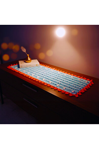 SEVSENKA Coralia (Koralya) Handcrafted Console Runner – Bring Table Elegance!