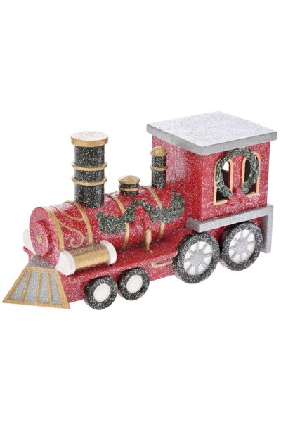 Iliadis Alexandros Trenulet decor metalic Christmas 35 x 12 x 20 cm