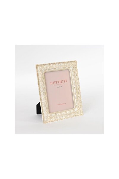 Romantic Home Rama foto din rasina Antique White Gold 13 x 18 cm