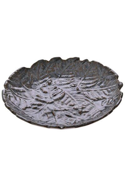 Iliadis Alexandros Blue Flowers ceramic platter 32 cm