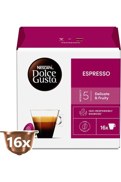 Nescafé Dolce Gusto Espresso Coffee, 16 Capsules