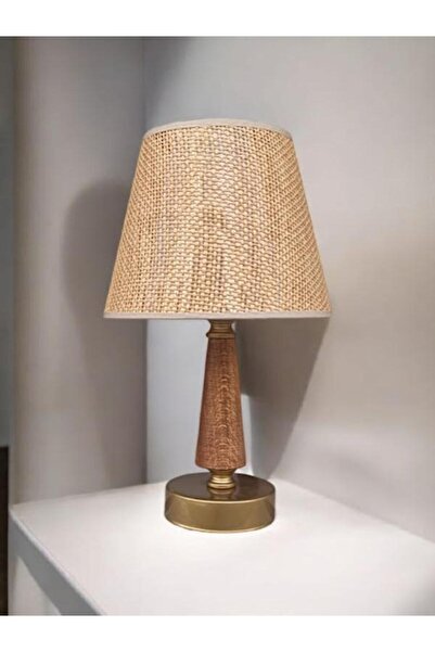 DEDE Vimini Lamp Shade Antique Static Painted Wicker Fabric with Hat
