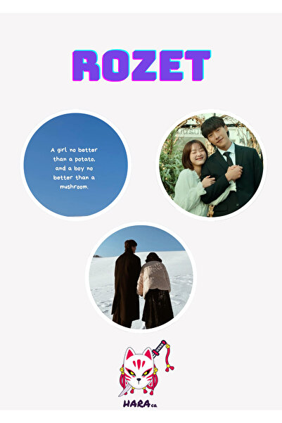 Hara Company Mr Plankton KDraması KDrama Rozet Seti (3’LÜ)