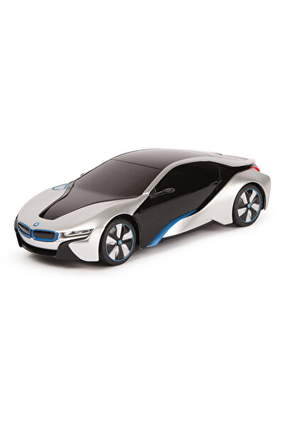 Rastar Silver BMW I8 remote control car with 1:24 scale