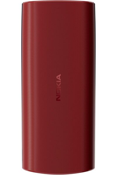 Nokia All-New 105 Dual SIM Keypad Phone with Built-in UPI Payments - Red