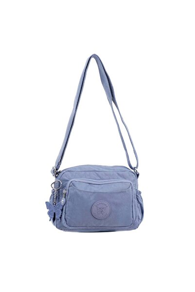 Caprice Collection Unisex Small Crossbody Bag – Lavender, Compact, Water-Resistant Nylon, 3L