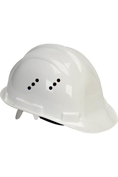 Go İthalat White Manually Adjustable Helmet (5250)