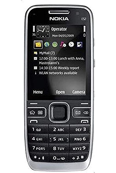 Nokia E52-60MB, 3G + Wifi, Black
