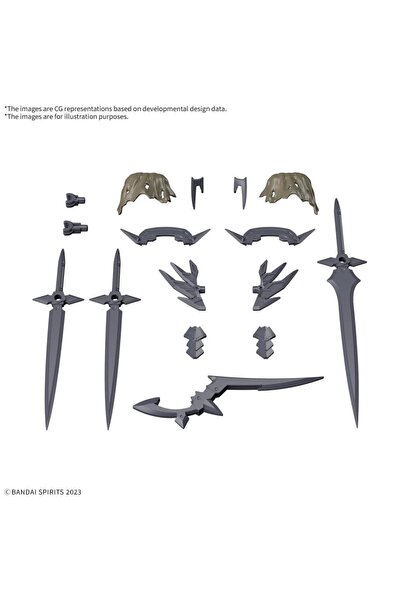 BANDAI Gundam 30 M Class Up Armor Rosan Assassin Splash Model Kit