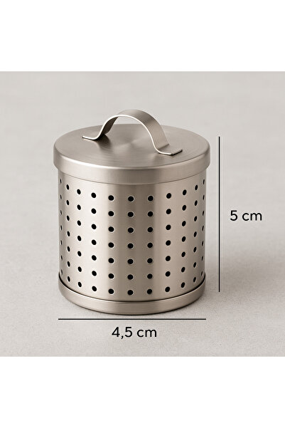 Alvin Paslanmaz Çelik Çaydanlık İçi Süzgeç – Delikli Kapaklı Demlik Filtresi ...