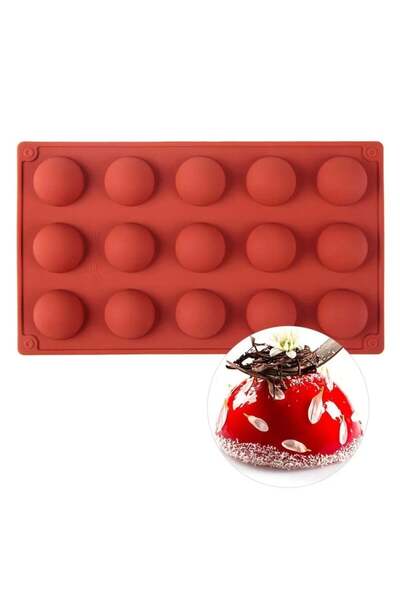 Dharst Silicone mold 15 Hemispheres