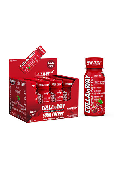 C5 COLLAinWAY Premium Collagen Shot - Sour Cherry – 5000 mg