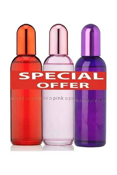 Milton Lloyd Colour Me 3-Piece Gift Set 3 x 100 ml