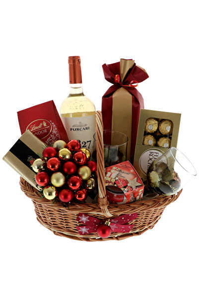 GiftExpress Cos cadou Craciun Purcari Chardonnay