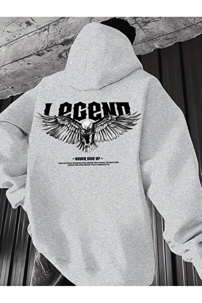 cc collection Hanorac supradimensionat cu glugă Legend Eagle pentru bărbați, ...