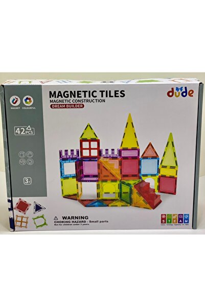 Genel Markalar MANYETİK YAPI ZEKA BLOKLARI 42 PARÇA