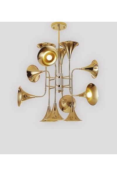 Lighting Stores Illus Luminears Pendant Light - Gold