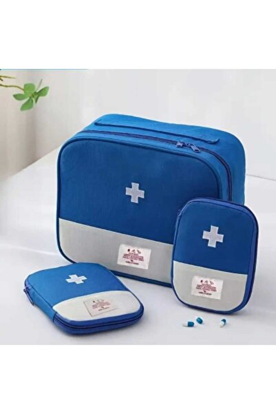 Vagonik 3 Adet İlk Yardım, Afet, Trafik ve İlaç Çantası