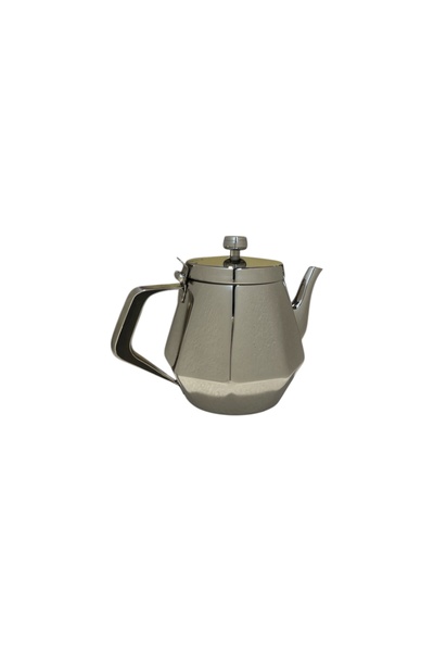 Generic Steel teapot, ribbed shape, squalo, 1.36 liter capacity