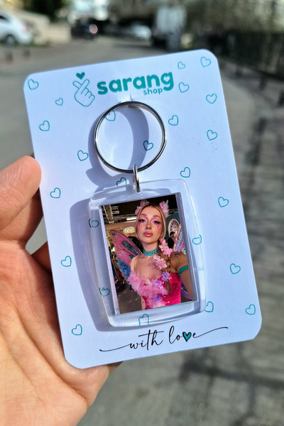 SARANG Şeffaf Anahtarlık - Sueda Manifest