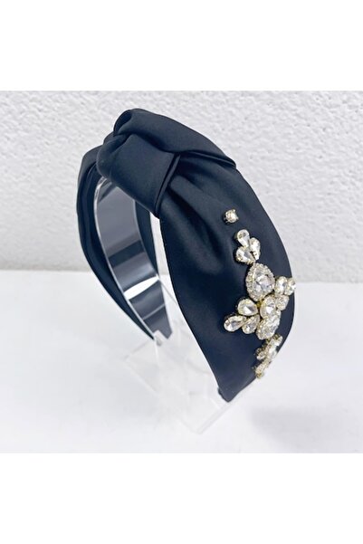 EVER FAIRY - Bentiță de păr cu perle, lățime 4 cm